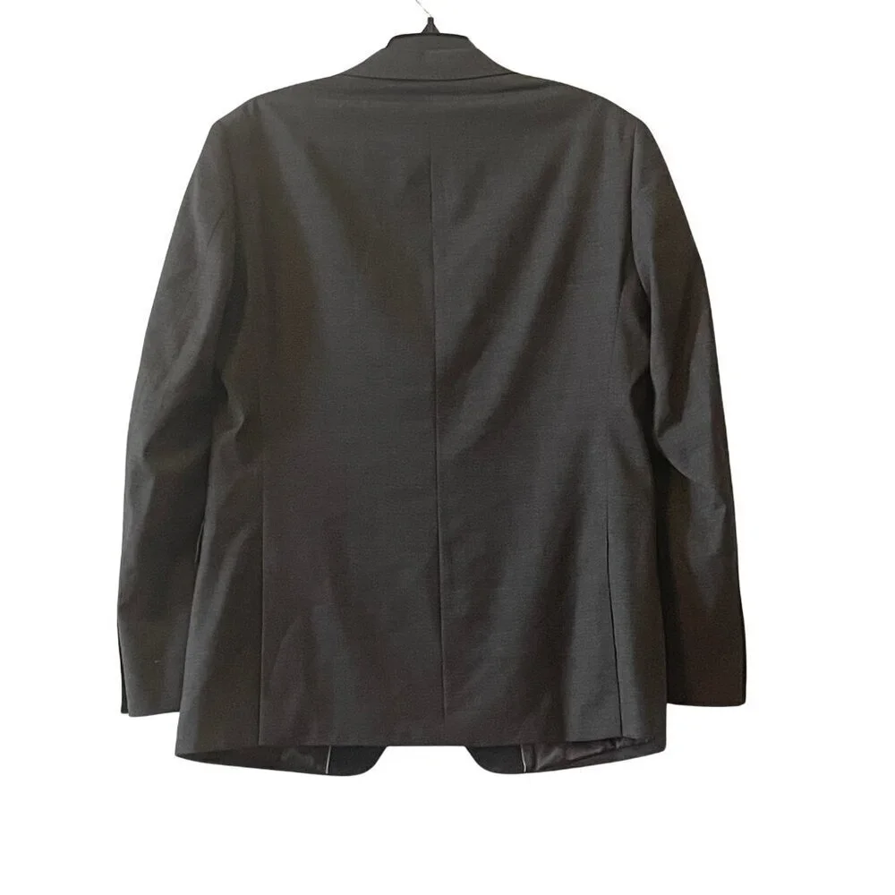 NWT Calvin Klein Slim Fit Stretch Wool Blend Blazer Jacket Sz. 40R